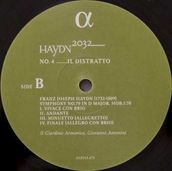 2LP/CD Joseph Haydn: No. 4 __Il Distratto LTD | NUM