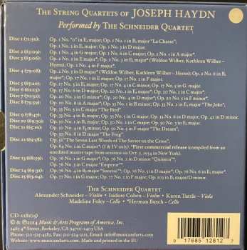 15CD/Doos Joseph Haydn: The String Quartets. The Haydn Society Recordings