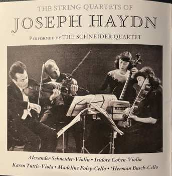 15CD/Doos Joseph Haydn: The String Quartets. The Haydn Society Recordings