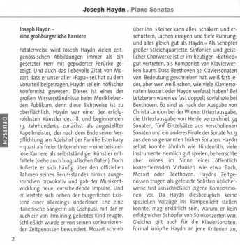 CD Joseph Haydn: Piano Sonatas