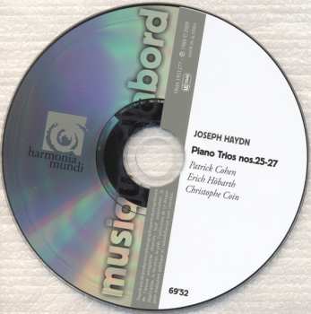 CD Joseph Haydn: Piano Trios Nos.25-27 DIGI