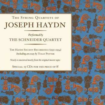 15CD/Doos Joseph Haydn: The String Quartets. The Haydn Society Recordings