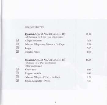 2CD Joseph Haydn: String Quartets, Op. 33