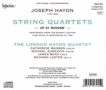 2CD Joseph Haydn: String Quartets, Op. 33 "Russian"