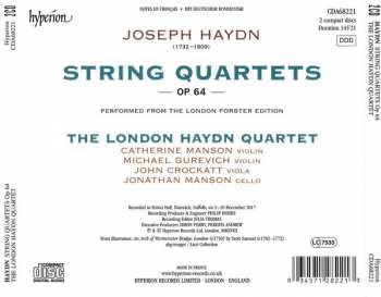 2CD Joseph Haydn: String Quartets, Op 64