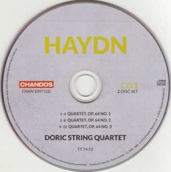 2CD Joseph Haydn: String Quartets, Op. 64