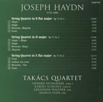 CD Joseph Haydn: String Quartets Op. 71