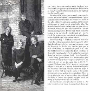 CD Joseph Haydn: String Quartets Op. 74