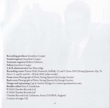 2CD Joseph Haydn: String Quartets, Op. 76