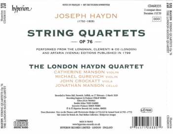 2CD Joseph Haydn: String Quartets Op 76