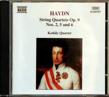 CD Joseph Haydn: String Quartets Op. 9 Nos. 2, 5 And 6