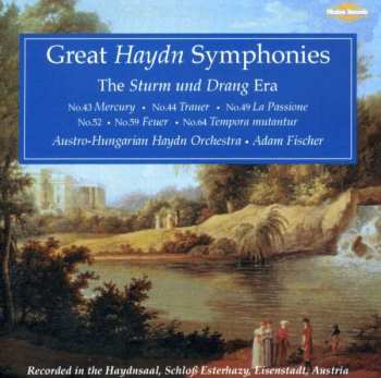 CD Joseph Haydn: Symphonien Nr.43,44,49,52,59,64