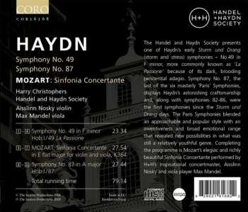 CD Wolfgang Amadeus Mozart: Symphonies 49 & 87
