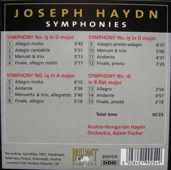 33CD/Doos Joseph Haydn: Symphonies (Complete)