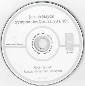 SACD Joseph Haydn: Symphonies Nos. 31, 70 & 101