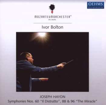 Album Joseph Haydn: Symphonies Nos. 60 "Il Distratto", 88 & 96 "The Miracle"