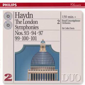 2CD Joseph Haydn: The London Symphonies, Vol. 2