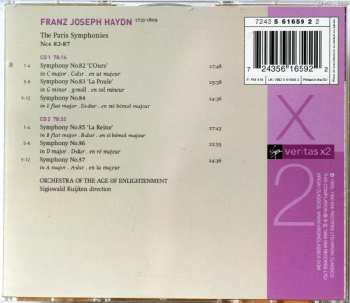 2CD Joseph Haydn: The Paris Symphonies 82 - 87