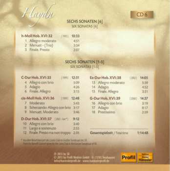 9CD/Doos Joseph Haydn: The Piano Sonatas = Die Klaviersonaten