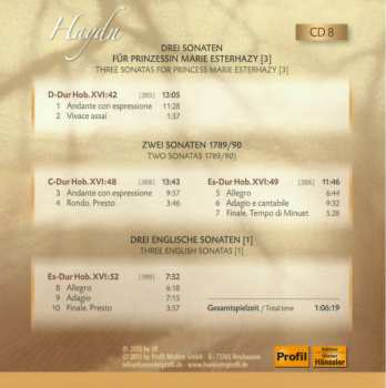 9CD/Doos Joseph Haydn: The Piano Sonatas = Die Klaviersonaten