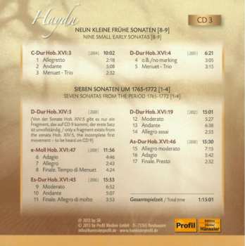 9CD/Doos Joseph Haydn: The Piano Sonatas = Die Klaviersonaten