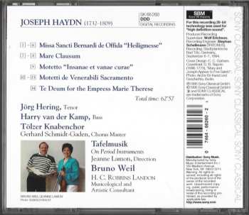 CD Joseph Haydn: Missa Sancti Bernardi De Offida "Heiligmesse"