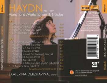 2CD Joseph Haydn: Variations & Pieces For Piano