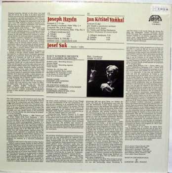 LP Joseph Haydn: Violin Concertos
