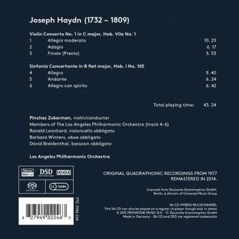 SACD Los Angeles Philharmonic Orchestra: Violinkonzert Nr.1 = Violin Concerto No.1 / Sinfonia Concertante