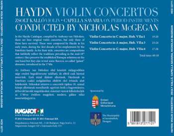 CD Joseph Haydn: Violin Concertos