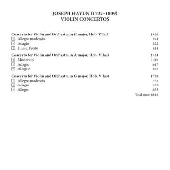 CD Joseph Haydn: Violin Concertos