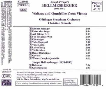 CD Göttinger Symphonie Orchester: Waltzes And Quadrilles From Vienna