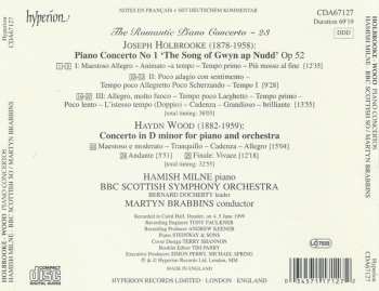 CD BBC Scottish Symphony Orchestra: Piano Concerto No 1 'The Song Of Gwyn Ap Nudd' / Piano Concerto In D Minor (First Recording)