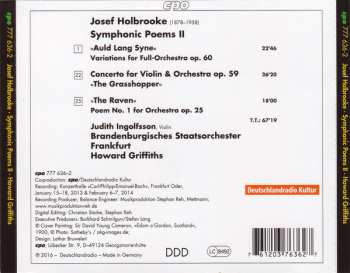 CD Howard Griffiths: Violin Concerto »The Grasshopper« • The Raven • Auld Lang Syne