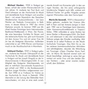 CD Joseph Joachim Raff: Piano Trios No 2 & 3