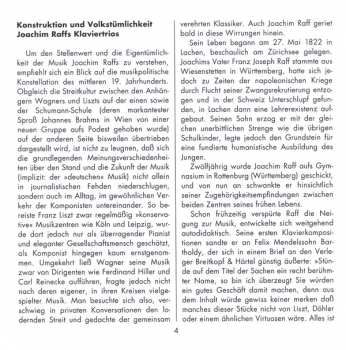 CD Joseph Joachim Raff: Piano Trios No 2 & 3