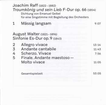 CD Marie-Claude Chappuis: Traumkönig Und Sein Lieb / Sinfonie Es-Dur