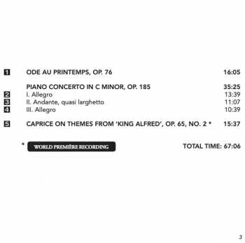 CD Prague Radio Symphony Orchestra: Works For Piano And Orchestra