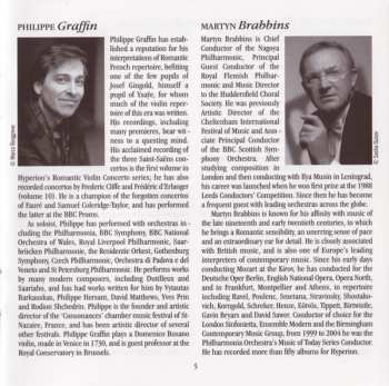 CD Royal Flemish Philharmonic: Violin Concerto • Adagio Symphonique • Fantasia