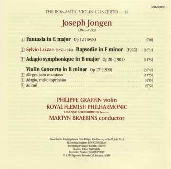 CD Royal Flemish Philharmonic: Violin Concerto • Adagio Symphonique • Fantasia