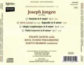 CD Royal Flemish Philharmonic: Violin Concerto • Adagio Symphonique • Fantasia