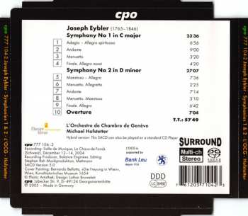 SACD Michael Hofstetter: Symphonies 1 & 2, Overture