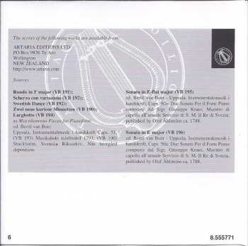 CD Joseph Martin Kraus: Complete Piano Music (Sonatas • Scherzo Con Variazioni • Swedish Dance)