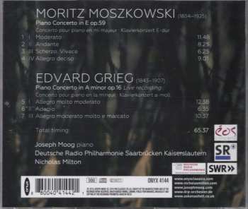 CD Edvard Grieg: Grieg & Moszkowski Piano Concertos