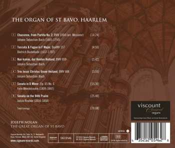CD Joseph Nolan: The Organ Of St. Bavo, Haarlem