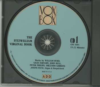 2CD Joseph Payne: Music From The Fitzwilliam Virginal Book
