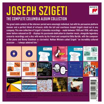 17CD/Doos Joseph Szigeti: The Complete Columbia Album Collection