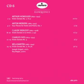 6CD/Doos Joseph Szigeti: The Mercury Masters