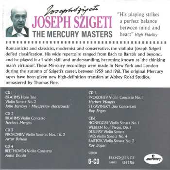 6CD/Doos Joseph Szigeti: The Mercury Masters