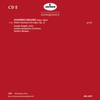 6CD/Doos Joseph Szigeti: The Mercury Masters